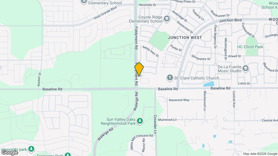 1824 San Diego Cir Map and Location Details