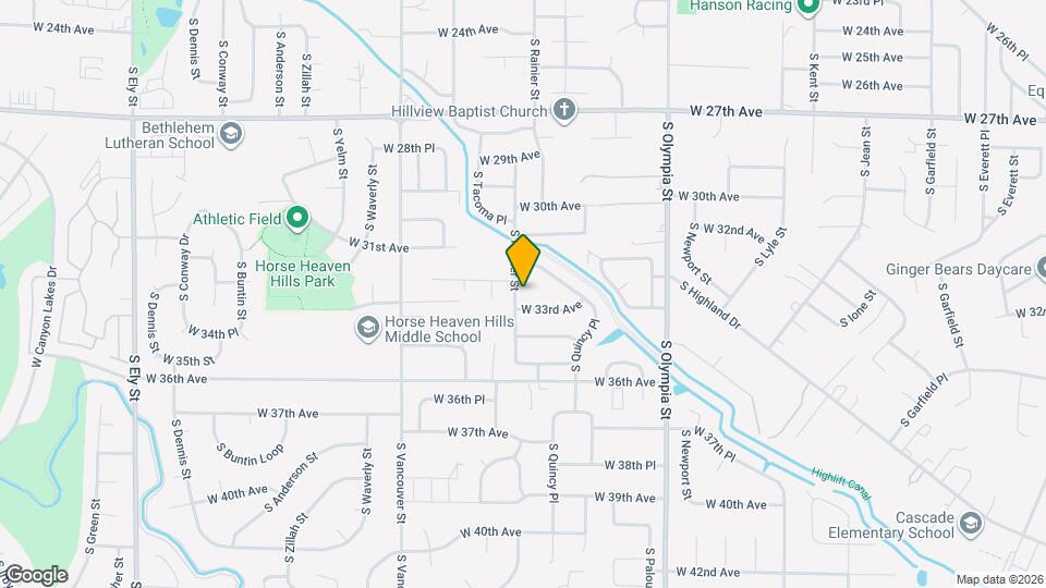 3207 S Rainier St Map and Location Details