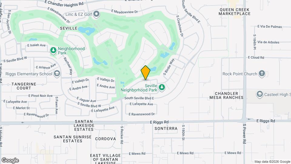 4155 E Clubview Dr Map and Location Details