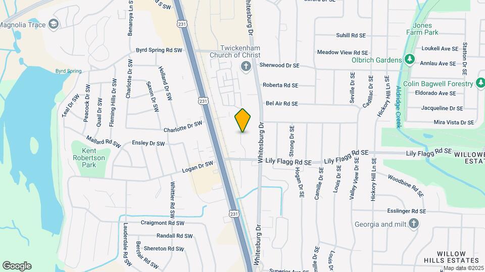 8147 Oldfield Rd SW Map and Location Details