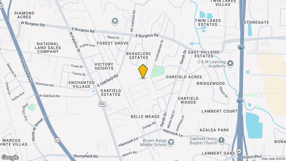 341 Monarch Ln Map and Location Details