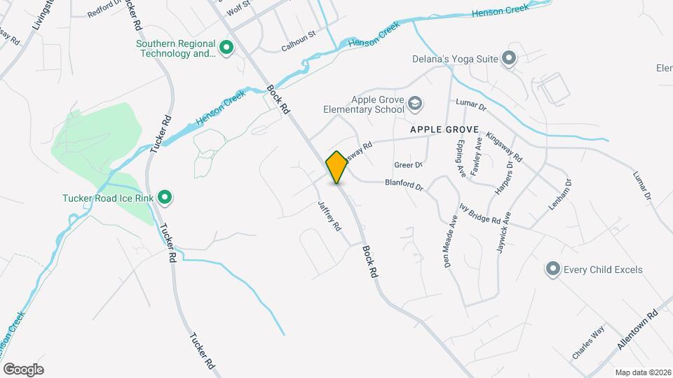 7609 Bock Rd Map and Location Details