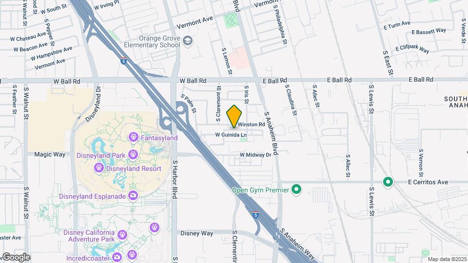 189 W Guinida Ln Map and Location Details