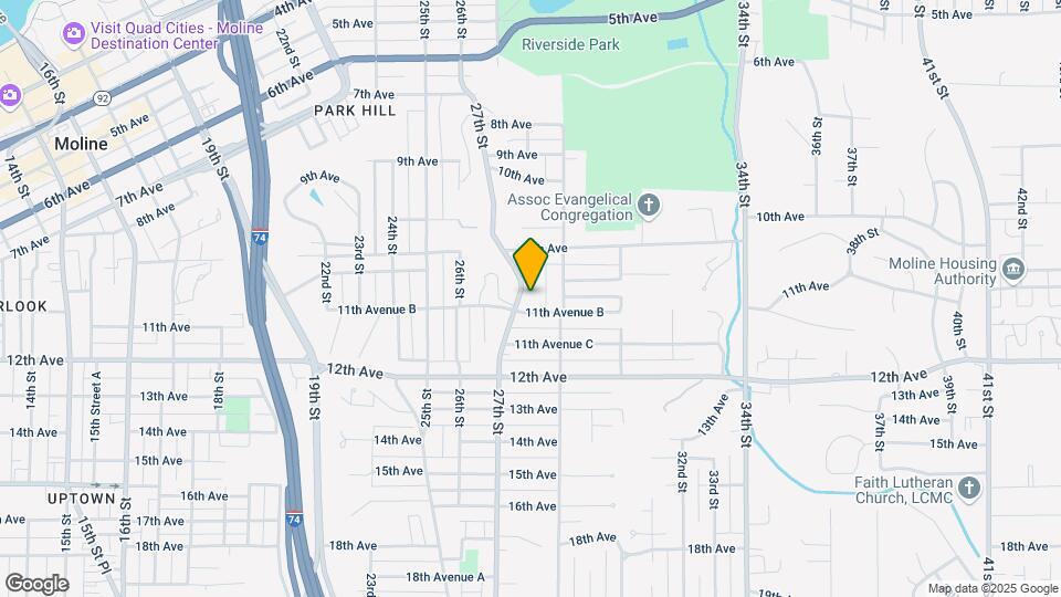 2717 11th Avenue B Mapa y Detalles de la Ubicación