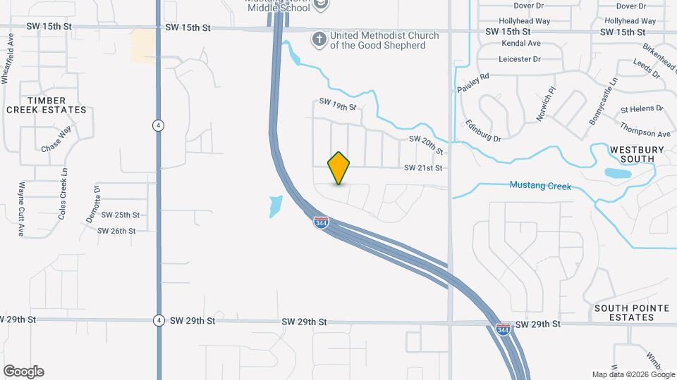10912 SW 22nd St Map and Location Details