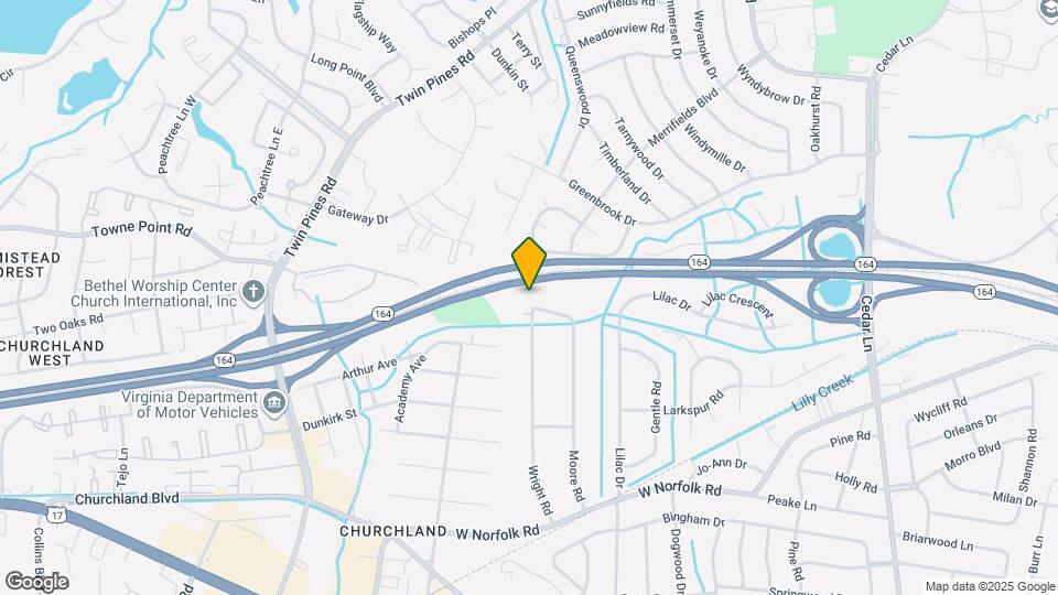 5621 Pond Ln Map and Location Details