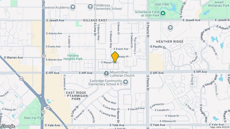 2226 S Nile Ct Map and Location Details