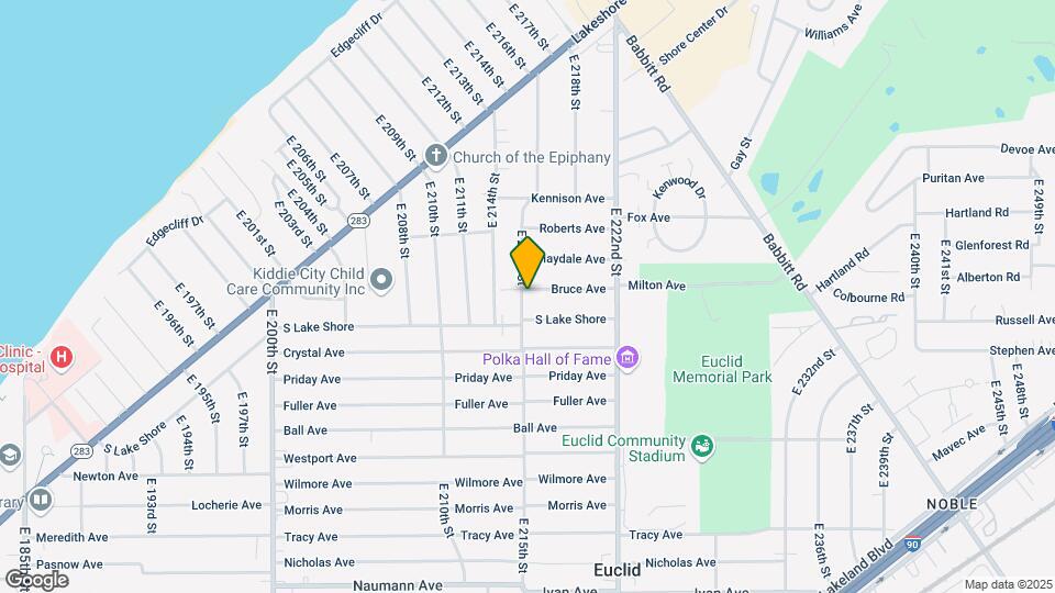 21530 Bruce Ave Map and Location Details