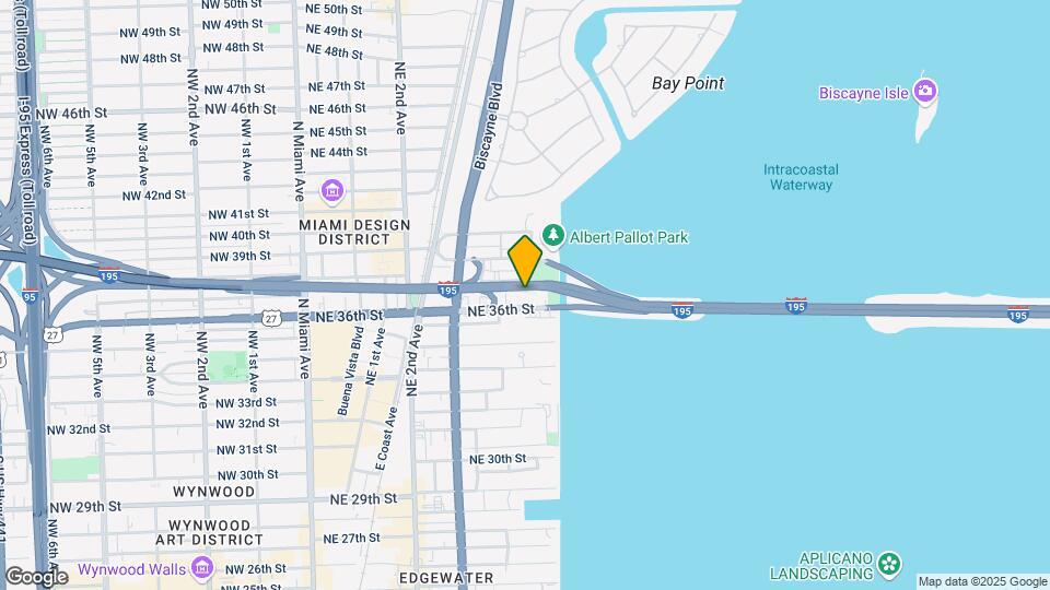 601 NE 36th St, Unit 2402 Map and Location Details