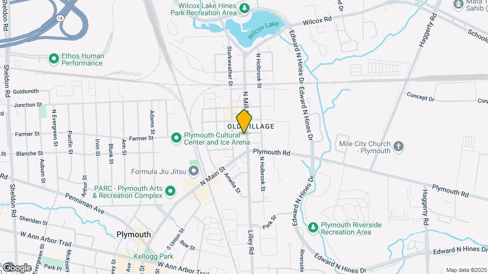 487 N Mill St Map and Location Details
