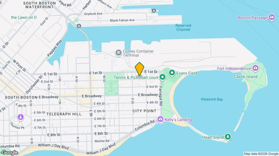 874 E 2nd St Map and Location Details