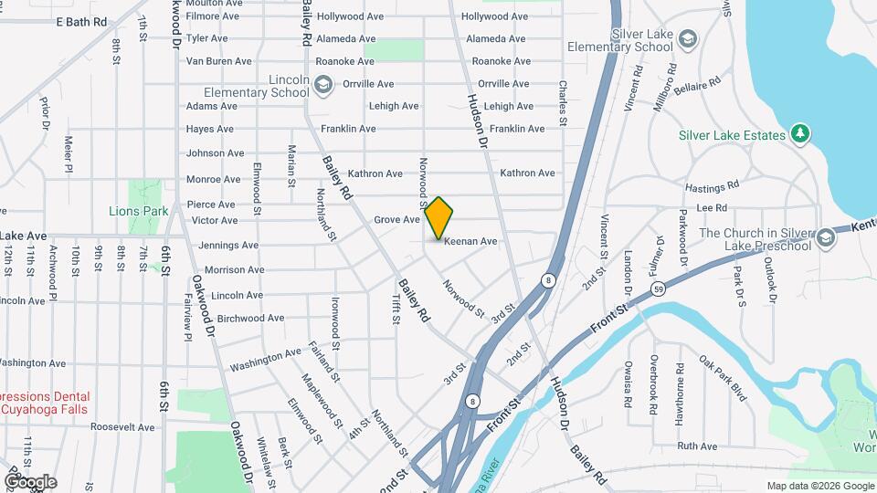 430 Keenan Ave Map and Location Details