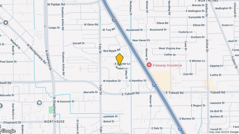 121 Anabel Ln Map and Location Details