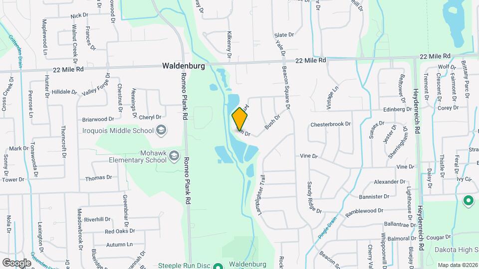 48311 American Elm Dr Map and Location Details