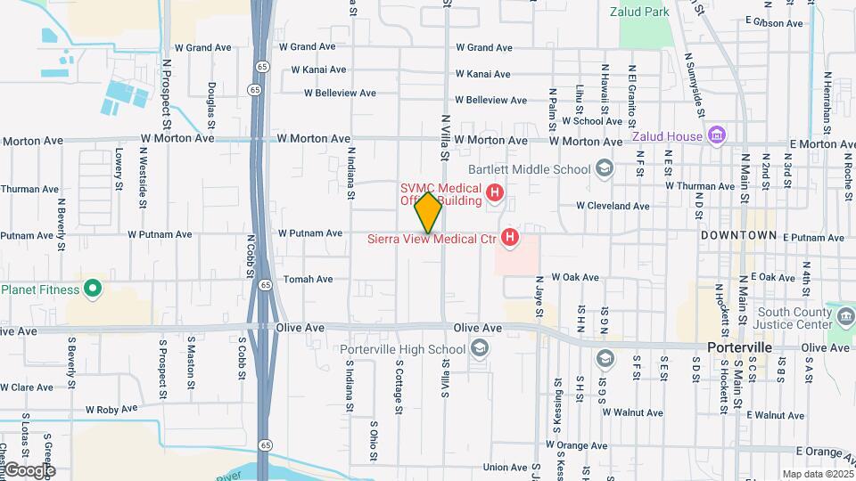 701 W Putnam Ave Map and Location Details