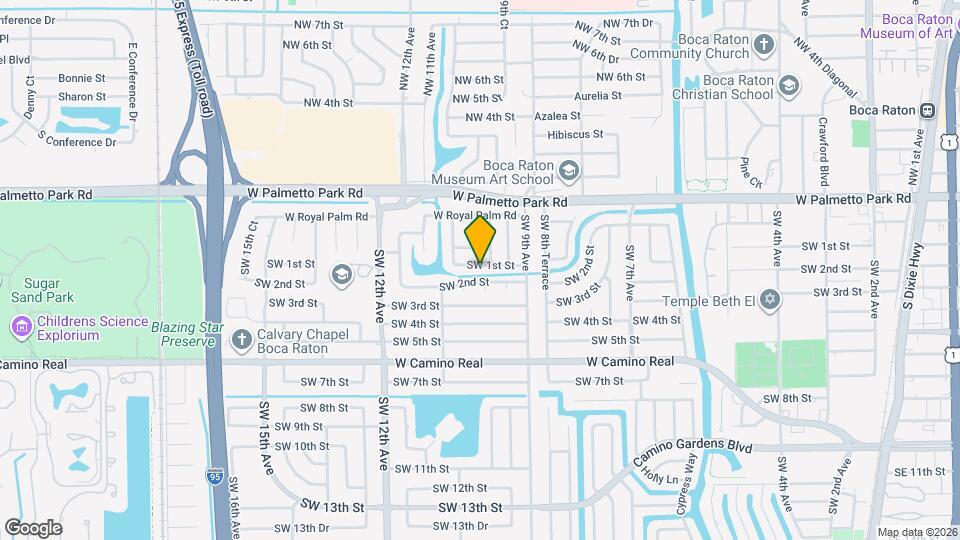 1010 SW 1st St Map and Location Details