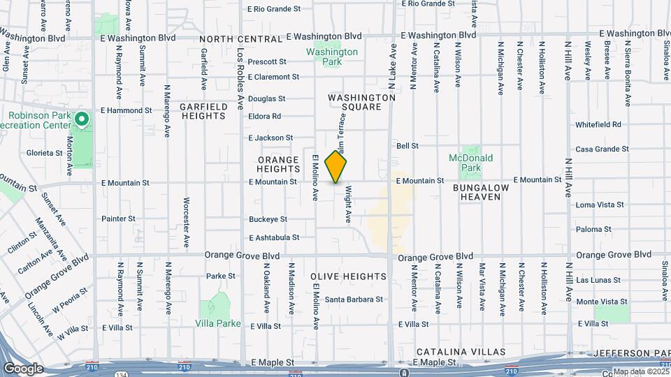 720 E Mountain St Map and Location Details