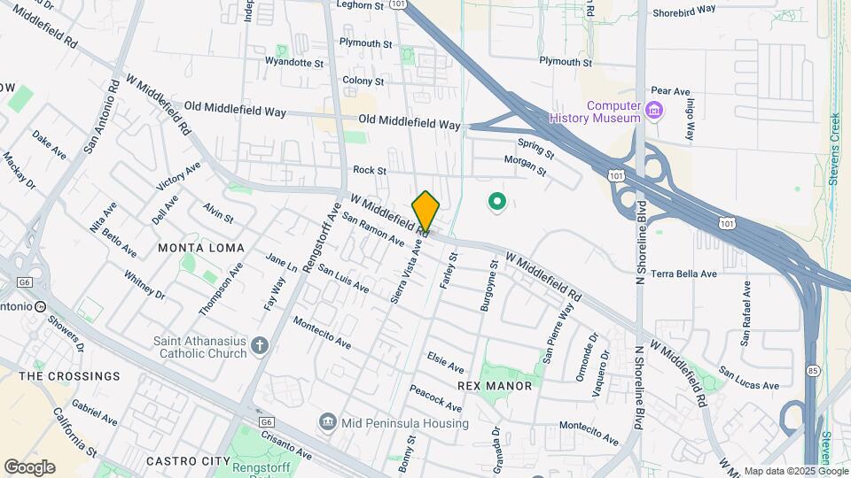 515-519 Sierra Vista Ave Map and Location Details