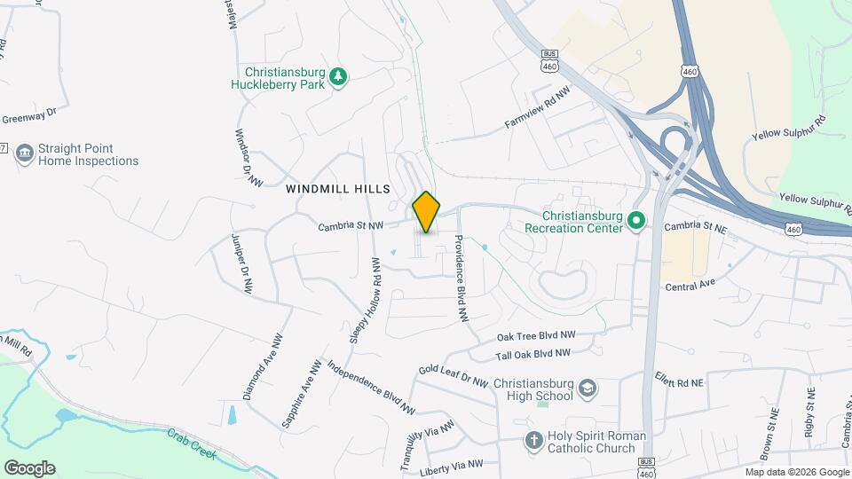 1659 York Dr NW Map and Location Details