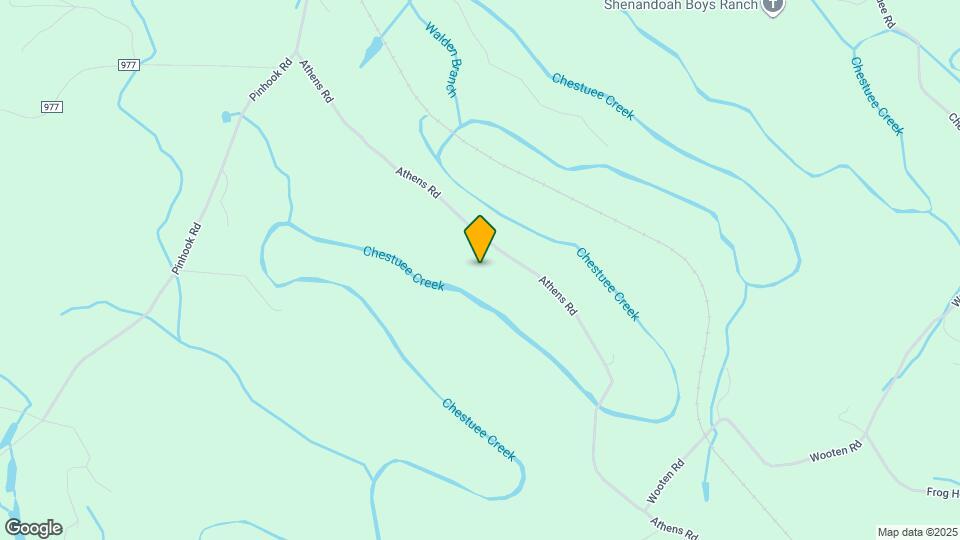 733 Athens Rd Map and Location Details