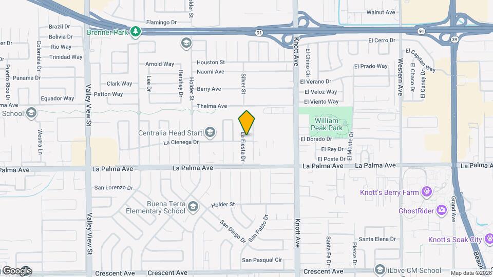 7860 La Fiesta Dr Map and Location Details