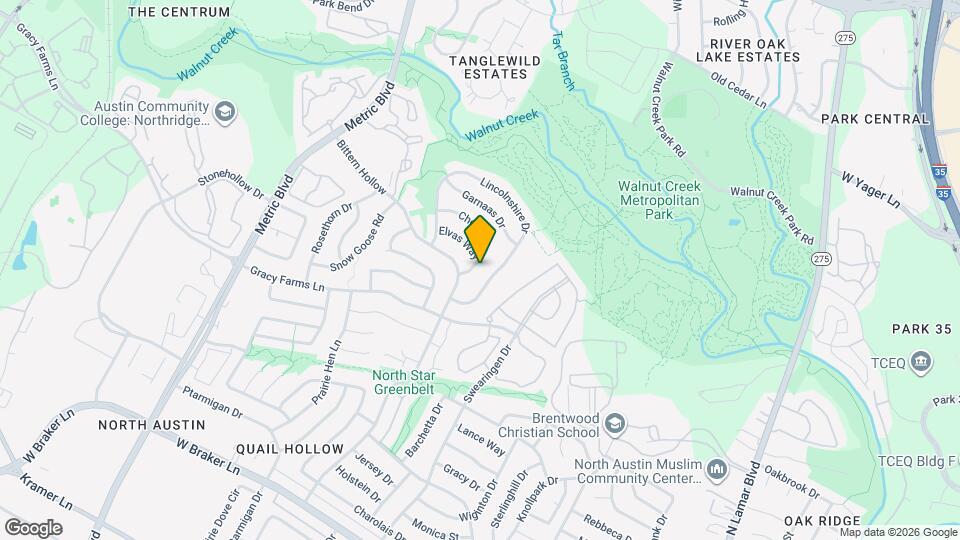 11907 Cherie Dr Map and Location Details