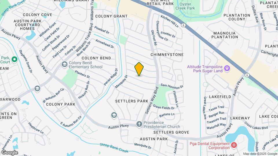 3039 Sam Houston Dr Map and Location Details