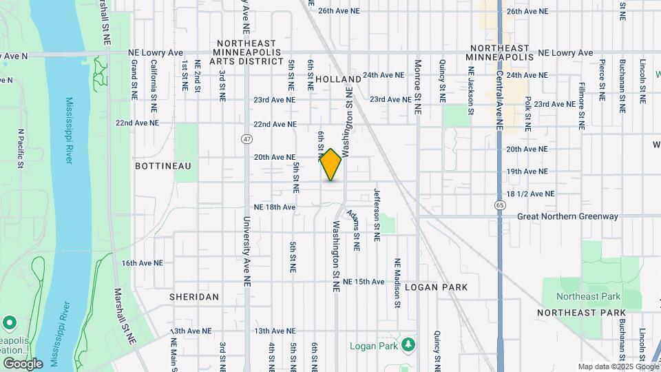 608 19th Ave NE, Unit 1 Mapa y Detalles de la Ubicación