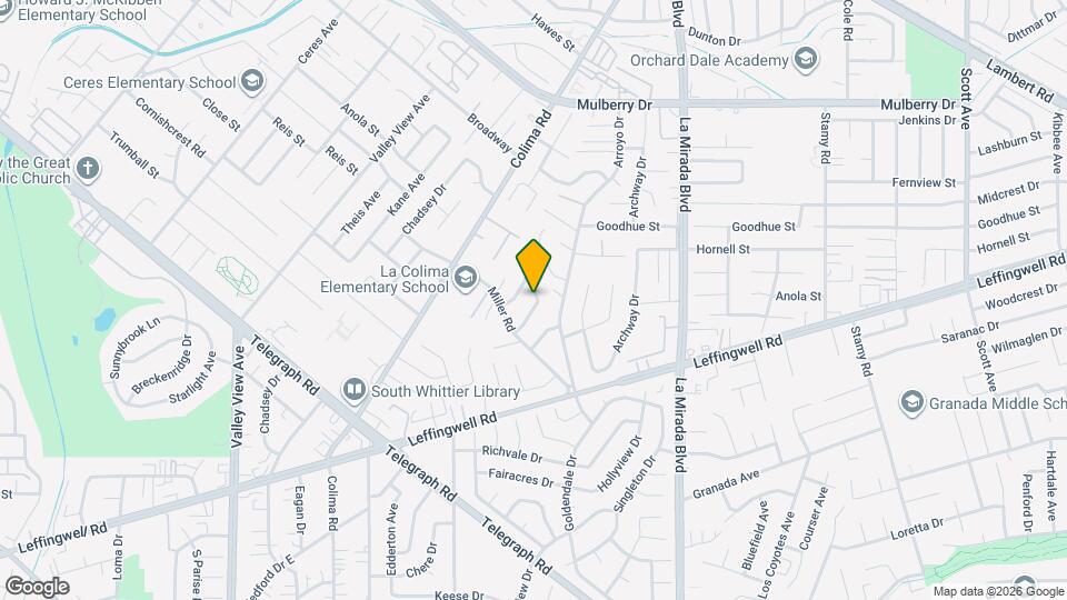 11303 Edderton Ave Map and Location Details