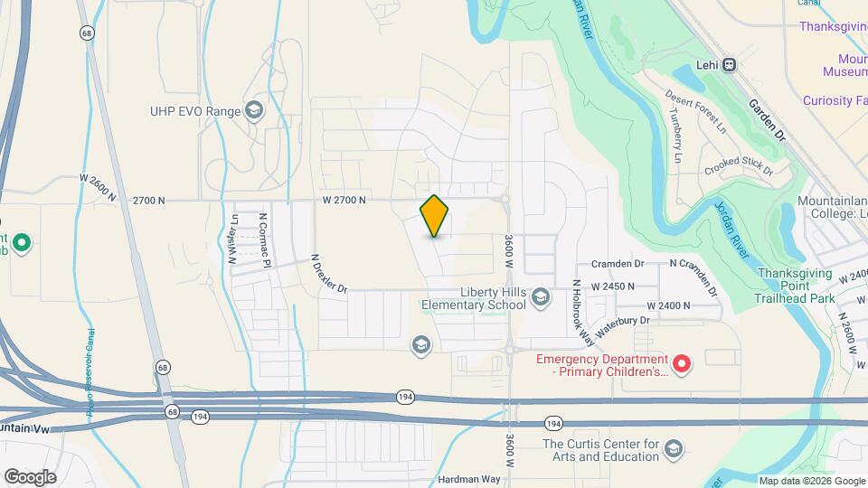 2541 N Fall Breeze Wy Mapa y Detalles de la Ubicación