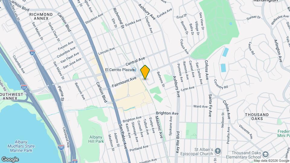 313 Coronado St Mapa y Detalles de la Ubicación