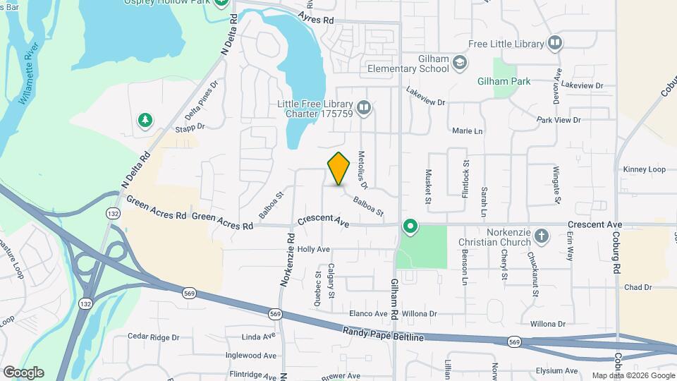 1740 Balboa St Map and Location Details