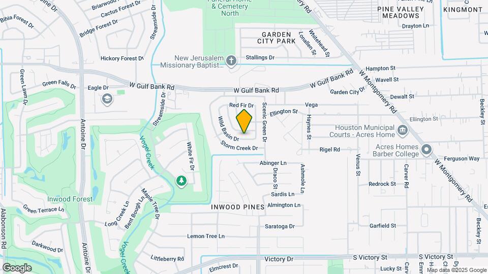 8530 Wild Basin Dr Map and Location Details