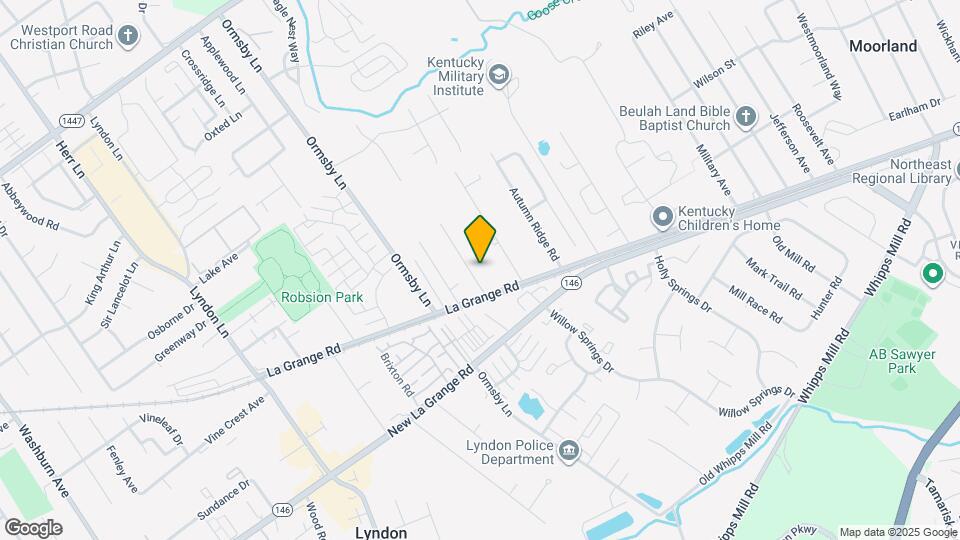 1219 Etawah Ave Map and Location Details