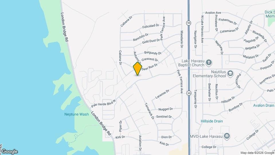 1781 Palo Verde Blvd N Map and Location Details