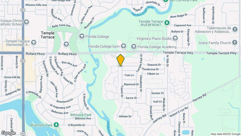 8806 Tupelo Dr Map and Location Details