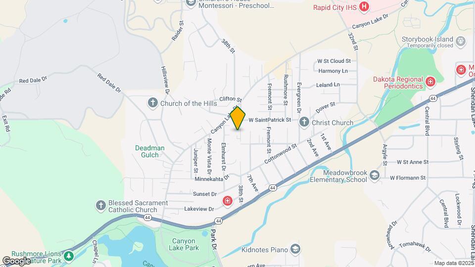 1923 38th St Mapa y Detalles de la Ubicación