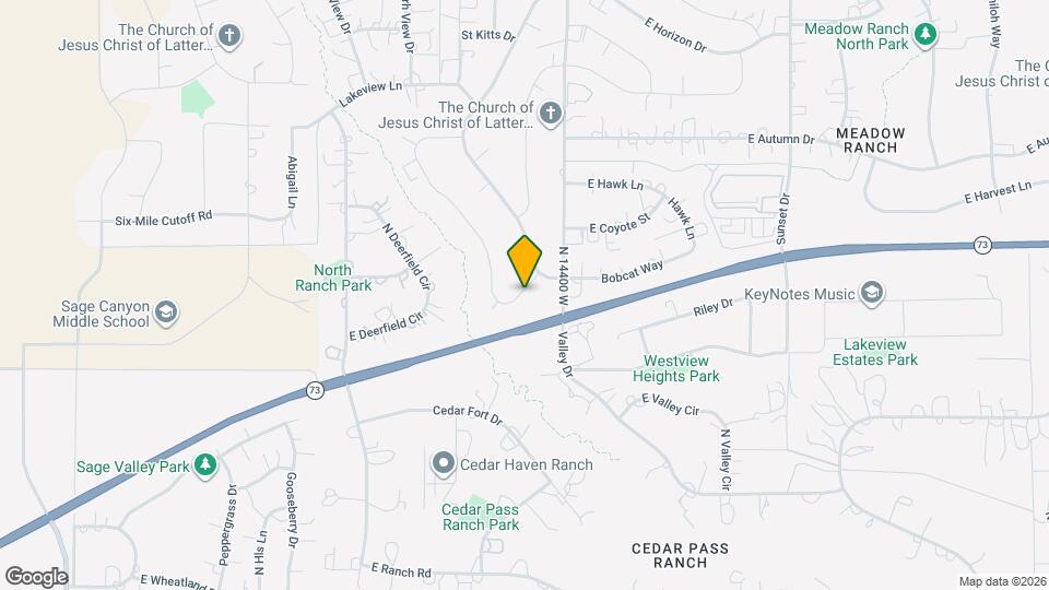 2106 E Sunnyvale Dr Map and Location Details
