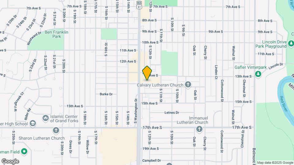 1206 14th Ave S Mapa y Detalles de la Ubicación