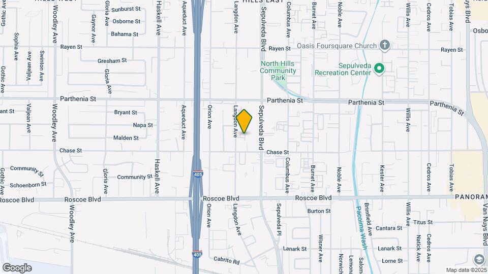 8537 Thunderbird Dr Map and Location Details