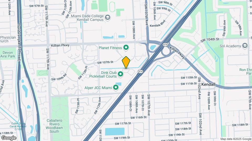 10865 SW 112th Ave Map and Location Details