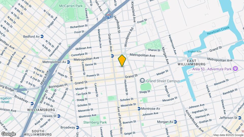 319 Humboldt St Map and Location Details