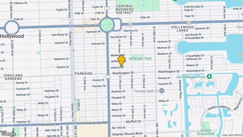 809 S 17th Ave Map and Location Details