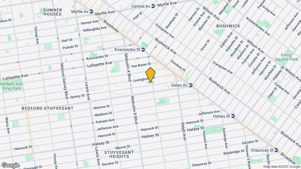 773 Quincy St Map and Location Details