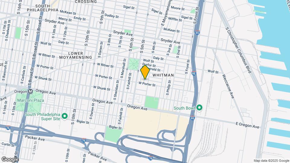 2445 S Lawrence St Map and Location Details