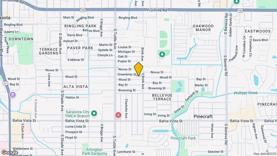 2969 Wood St Map and Location Details