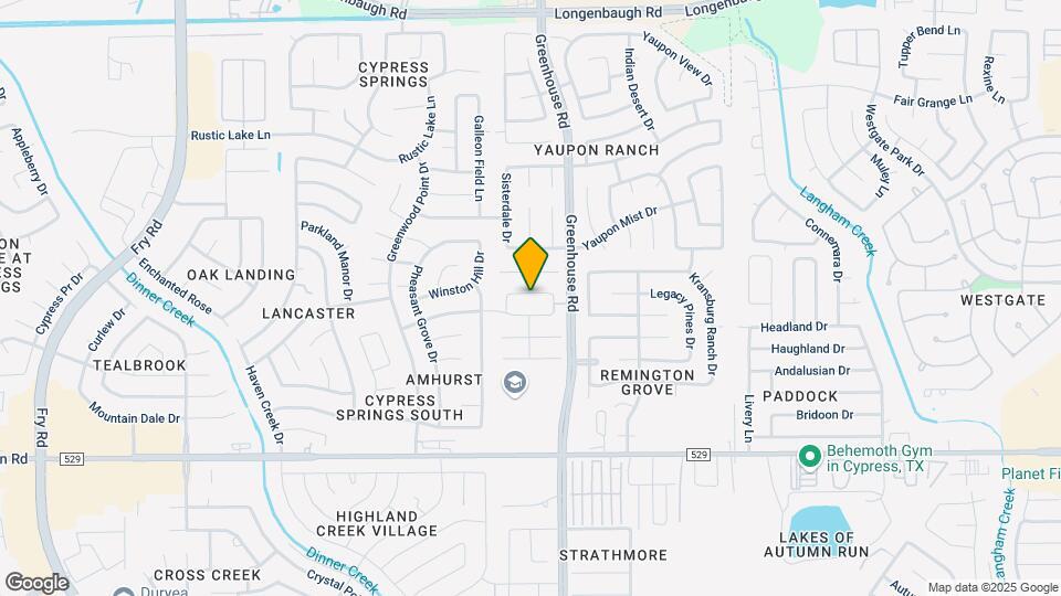 19531 Oleander Ridge Way Map and Location Details