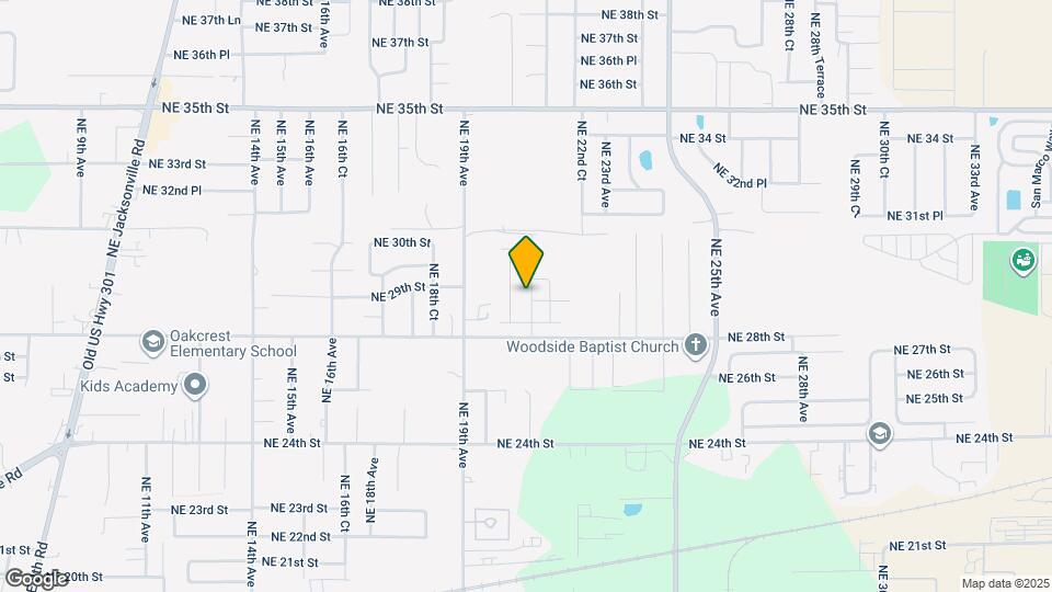 2894 NE 21st Ct Rd Map and Location Details