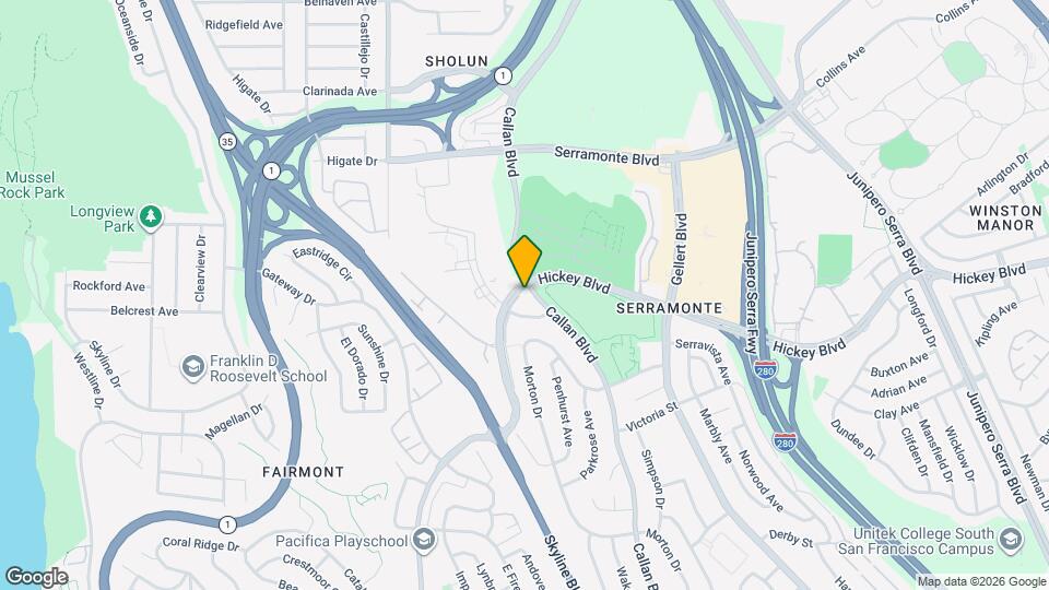 4581 Callan Blvd Map and Location Details