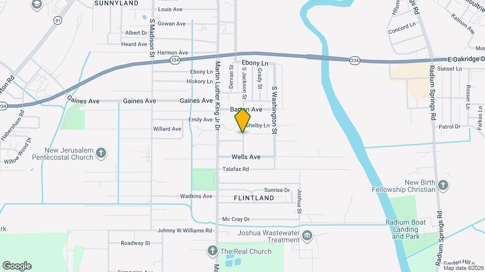 2603 S Jackson St Map and Location Details